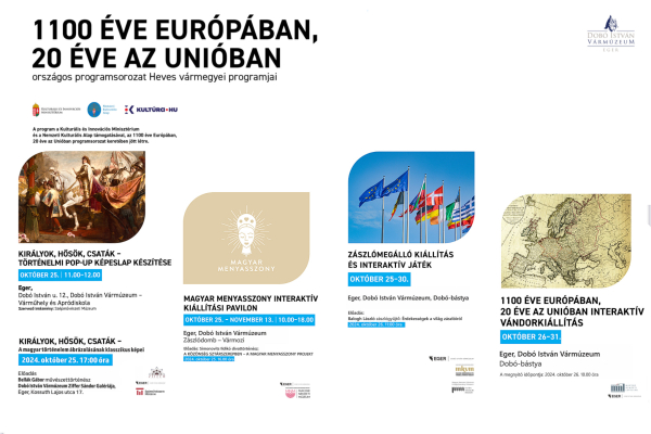 Dobó István Vármúzeum / 1100 éve Európában, 20 éve az Unióban